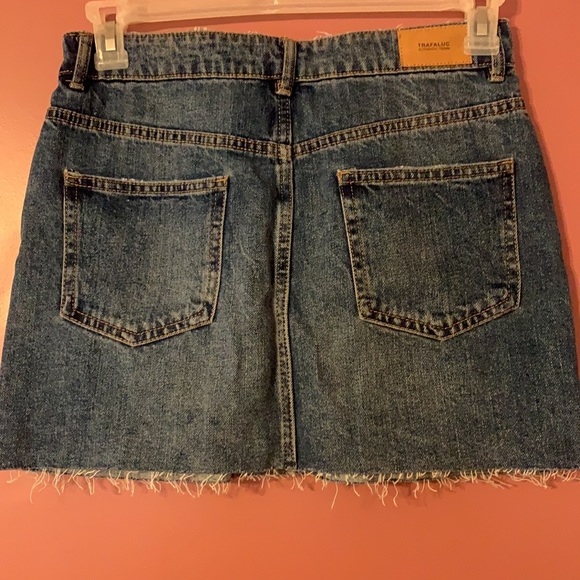 Distressed Jean Skirt - Picture 2 of 6